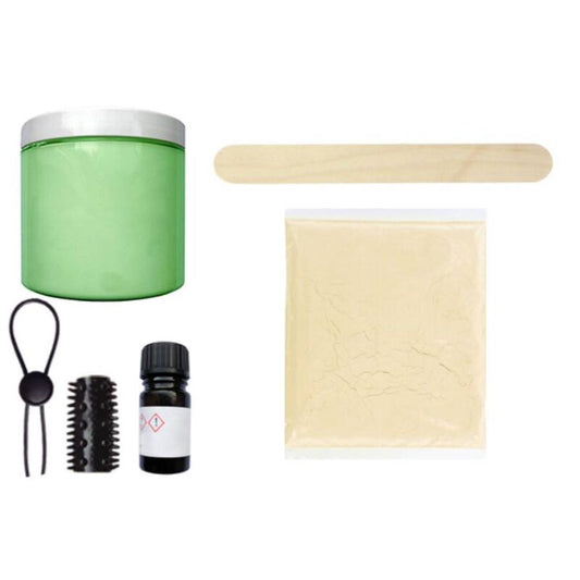 Kit Cloner Penna Phallus CLONEBOY con effetto Glow in the Dark, inclusi strumenti per creare cloni luminosi.