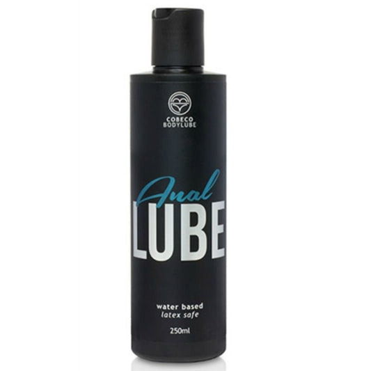 Lubrificante anal COBECO Bodylube CBL, 250 ml, sicuro per latex, con texture liscia e idratante, in flacone da 250 ml