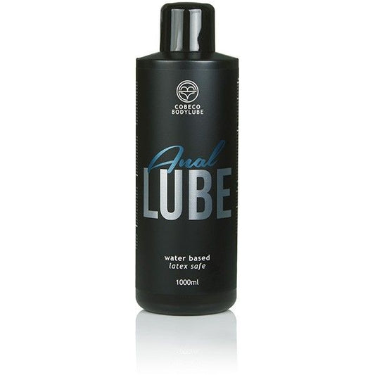 Lubrificante anale COBECO CBL in bottiglia da 1000 ml, gel trasparente e idratante per uso intimo e confortevole