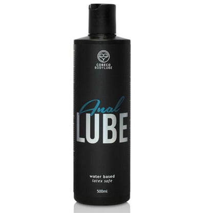 Lubrificante anale COBECO CBL in bottiglia da 500ml, gel trasparente e idratante per uso intimo e comfort.
