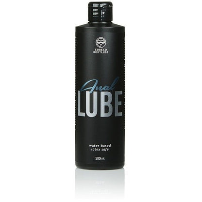 Lubrificante anale COBECO CBL da 500ml, gel trasparente e idratante per uso intimo e comfort.