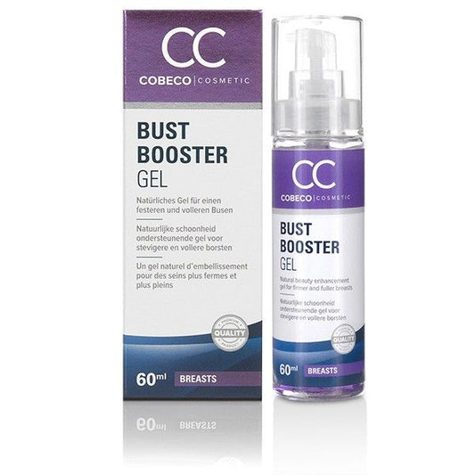 Gel booster per seno COBECO CC Bust Booster, 60ml, crema visibile con applicatore, prodotto per la cura del seno femminile