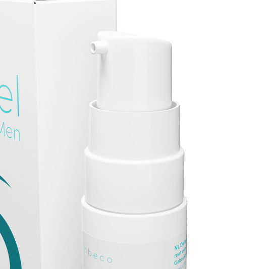 Gel ritardo per uomo COBECO VIAGEL, 30 ml, flacone con etichetta, prodotto per il benessere intimo maschile.