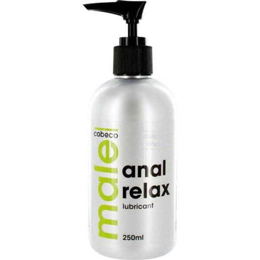 Lubrificante anale maschile COBECO Relax da 250 ml, prodotto per il comfort e la massima scorrevolezza.