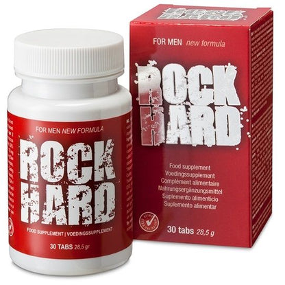 Compresse COBECO ROCK HARD 30 di COBECO PHARMA, integratore per il benessere sessuale maschile, scatola con 30 compresse.