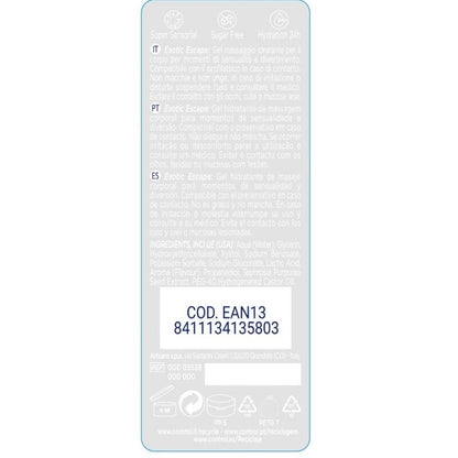 Gel massaggi e piacere CONTROL 2 in 1, formato da 200 ml, con texture liscia e brillante, marca CONTROL LUBES.