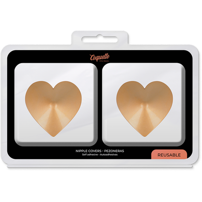 Copri capezzoli con cuori dorati della linea Coquette Chic Desire, accessori eleganti e femminili in oro.