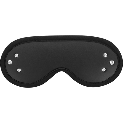Maschera fantasia vegana in pelle con fodera in neoprene, modello Coquette Chic Desire, stile elegante e originale.