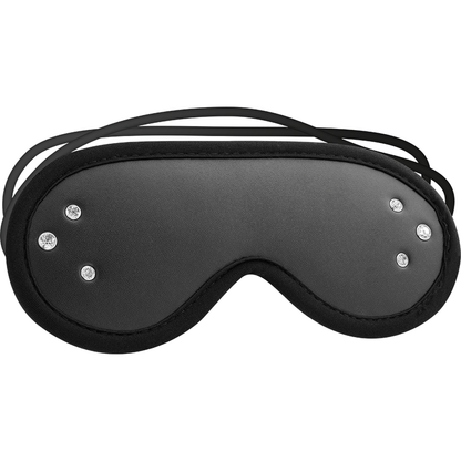 Maschera fantasiosa vegana in pelle con fodera in neoprene, modello Coquette Chic Desire, elegante e moderna.