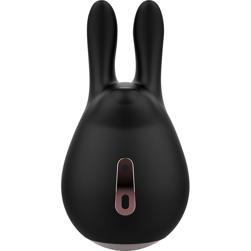 Stimolatore clitoride COQUETTE CHIC DESIRE in nero e oro, con design elegante e superficie liscia, marca COQUETTE TOYS.