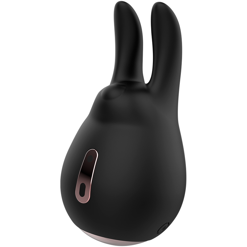 Stimolatore clitoridea nero e oro Coquette Chic Desire di Coquette Toys, con design elegante e dettagli raffinati.