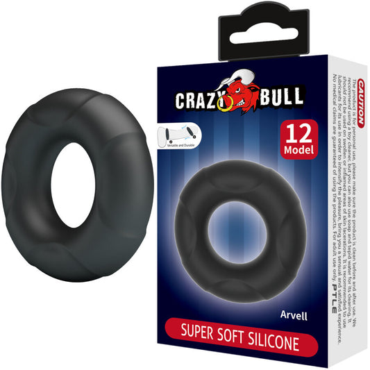 Anello in silicone Crazy Bull Arvell modello 12, resistente e colorato, con design ergonomico e dettagli moderni.