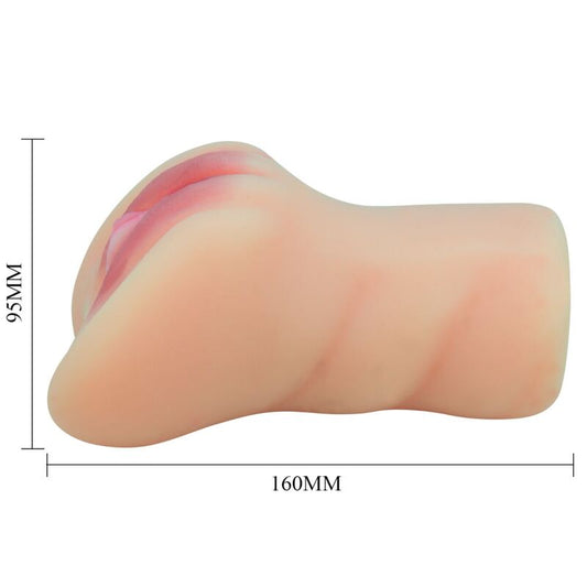 Masturbatore a forma di vagina Caroline di CRAZY BULL, dettagli realistici e texture morbida, ideale per il piacere personale.