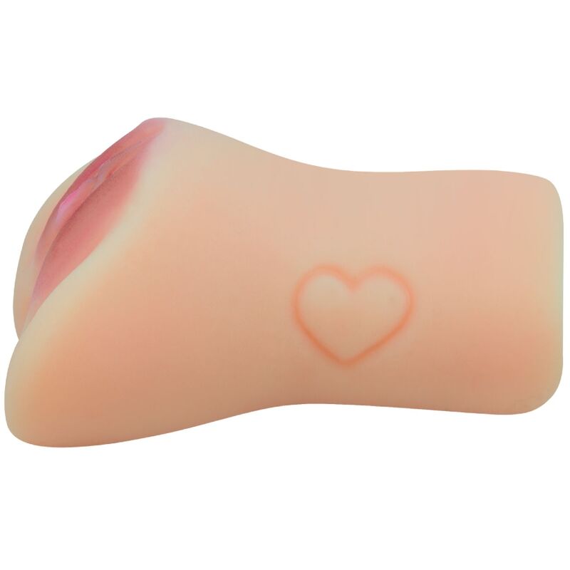 Mastubatore Crazy Bull a forma di vagina di Elena, in silicone realistico, con dettagli anatomici, per uso intimo e stimolante.