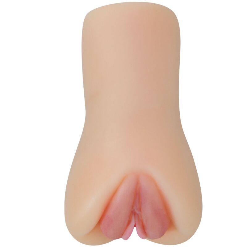 Masturbatore a forma di vagina di Eliana, prodotto Crazy Bull, dettaglio realistico e texture morbida su superficie in silicone.