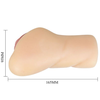 Masturbatore Crazy Bull a forma di vagina di Eliana, realistico e dettagliato, in silicone morbido e di alta qualità.