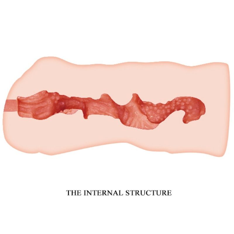 Masturbatore Crazy Bull Linda Vagina, 13,7 cm, in silicone realistico con dettagli anatomici, per stimolazione e piacere.
