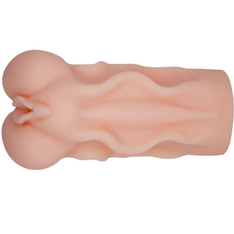 Masturbatore CRAZY BULL Linda Vagina, 13,7 cm, silicone realistico, dettagliato e morbido, ideale per piacere personale.