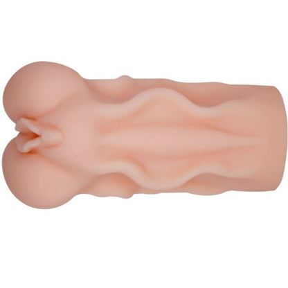 Masturbatore CRAZY BULL Linda Vagina, 13,7 cm, silicone realistico, dettagliato e morbido, ideale per piacere personale.