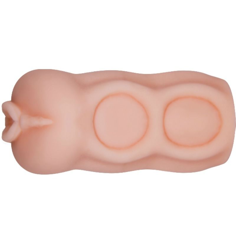 Masturbatore vaginale Crazy Bull Lillian da 13 cm, simulazione realistica, con dettagli morbidi e realistici per piacere.