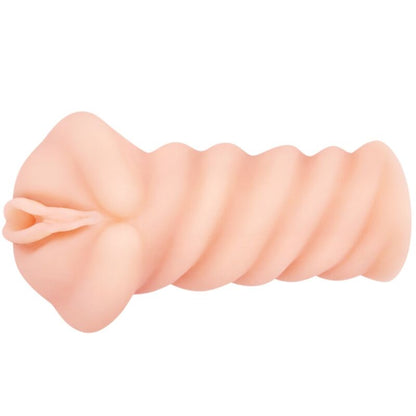 Masturbatore vagina portatile Crazy Bull in silicone con texture realistica, compatto e facile da usare.