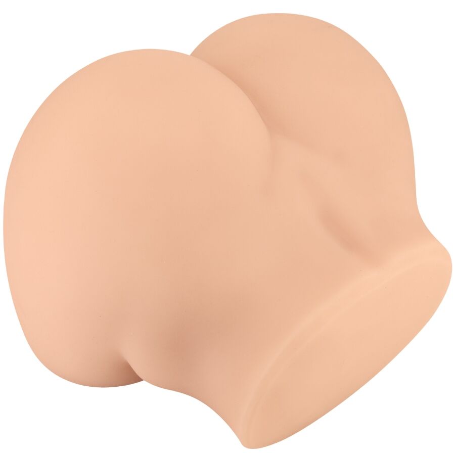 Posterior Rolonda di Crazy Bull, dildo realistico con vagina e ano naturali, design dettagliato e realistico.
