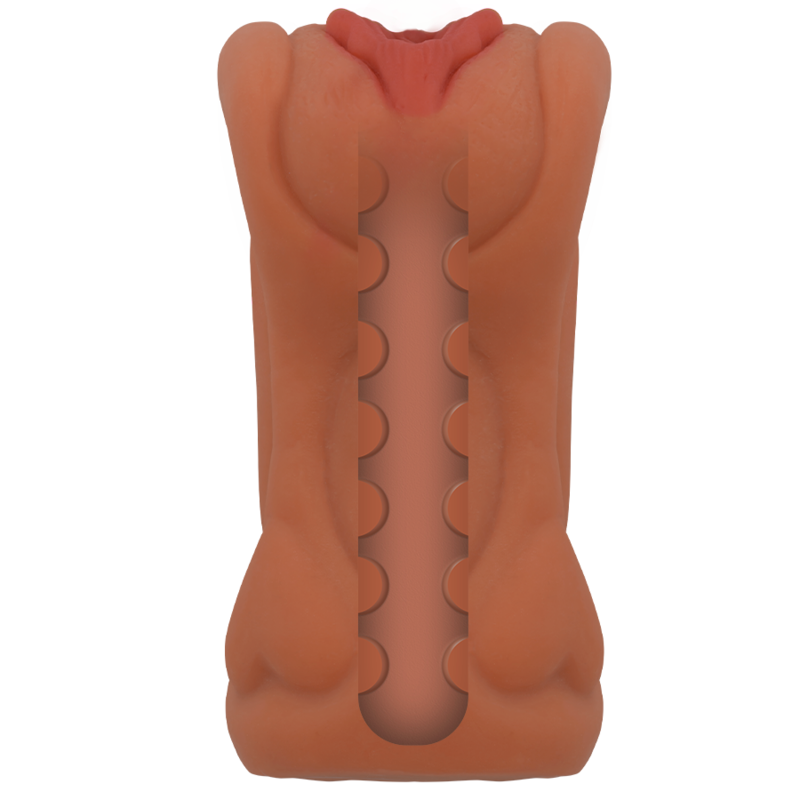 Masturbatore vagina Debora della linea Cyber Girls by Jamyjob, dettagli realistici e morbidi, per un'esperienza di piacere.