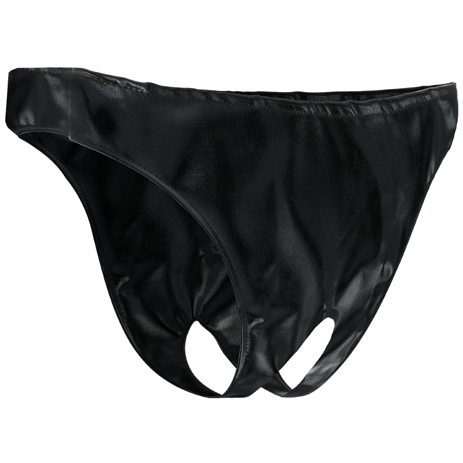 Mutandine aperte unisex Darkness Sensations, taglia unica, in tessuto morbido e trasparente, con dettagli sensuali e comodi.