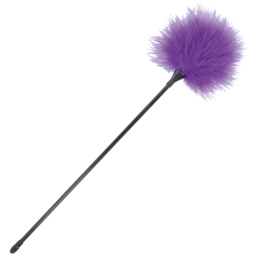 Penna stimolante lilla Darkness Sensations lunga 42 cm, con design elegante e dettagli textured.