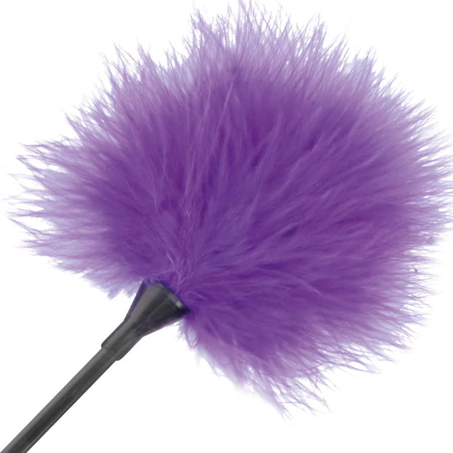 Penna stimolante lilla Darkness Sensations lunga 42 cm, design elegante e dettagli raffinati, pensata per stimolazione e piacere.