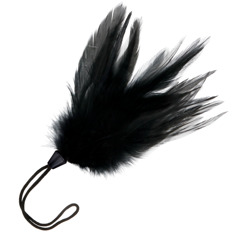 Penna stimolante nera DARKNESS SENSATIONS, lunga 17 cm, con design elegante e dettagli realistici.