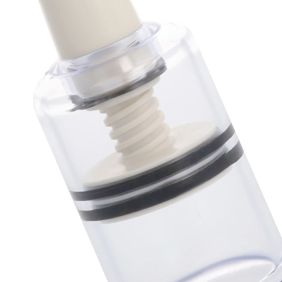 Capezzolo trasparente Darkness Sensations, diametro 3,1 cm, in silicone morbido e realistico per stimolazione sensuale.