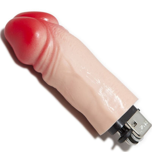 Accendino per pene Diablo Picante con design colorato e dettagli decorativi, ideale per uso intimo e personale.