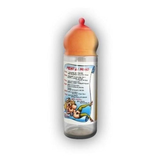 Bottiglia di salsa Diablo Picante Boob Menu Sposa Carne da 750 ml, salsa piccante con etichetta rossa e logo Diablo Picante