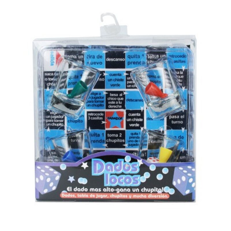 Gioco di dadi pazzi Diablo Picante con colori vivaci e dadi colorati, divertente per tutta la famiglia.
