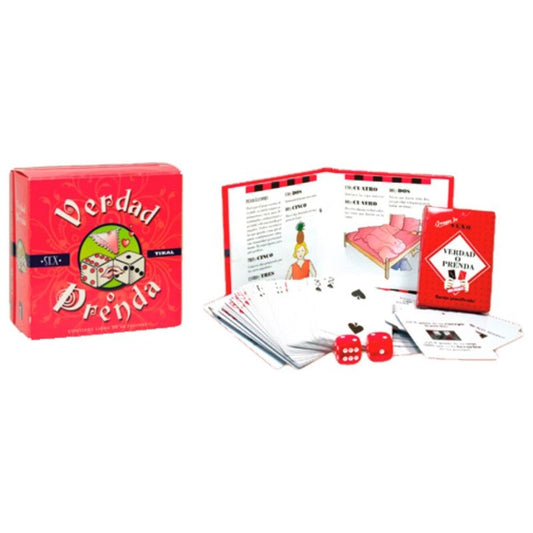 Gioco da tavolo Diablo Picante Verde o Prenda, scatola con carte e componenti colorati, per divertenti sfide tra amici