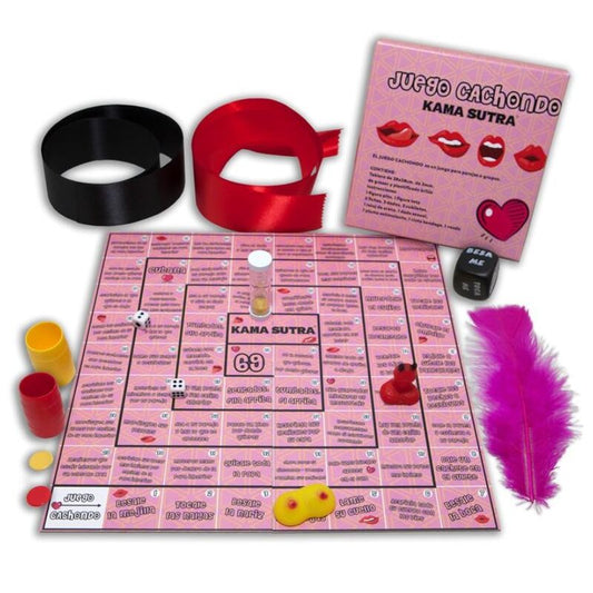 Gioco Diablo Picante Il Gatto Horny, gioco da tavolo con illustrazioni vivaci e dettagli colorati, brand Diablo Picante.
