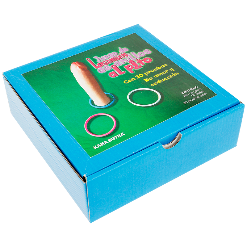 Anelli al gioco del pene Diablo Picante, set di lanciatore di anelli in stile divertente e colorato, per giochi di coppia.