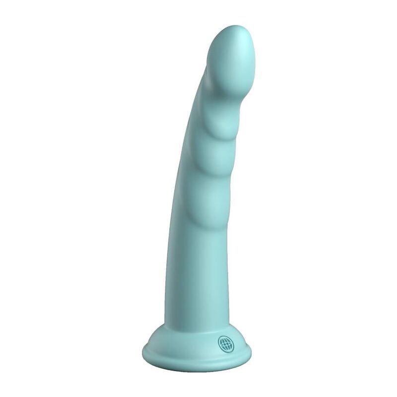 Pennello DILLIO Slim Seven verde, 17,78 cm, con setole sottili per dettagli e lavori di precisione.