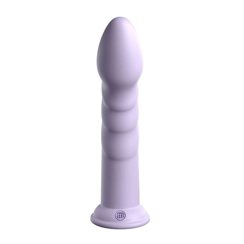 DILLIO Super Eight vaso viola in ceramica da 20,32 cm, design elegante e moderno, vista frontale sul prodotto.