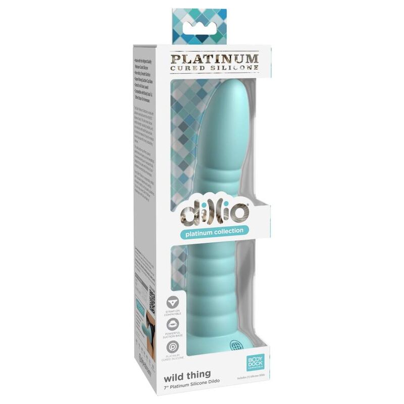 DILLIO Wild Thing, bastone da passeggio di 17,78 cm color verde, con design robusto e manico ergonomico.