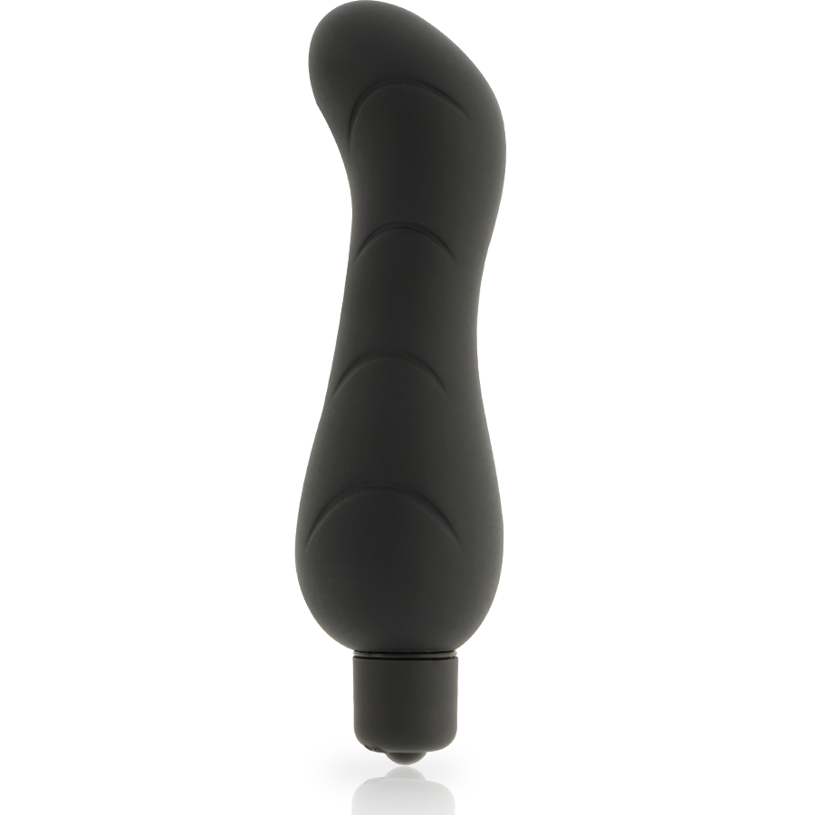 Silicone nero Dolce Vita G-Spot, prodotto per il piacere, con forma ergonomica e dettagli realistici, visibile nell'immagine.