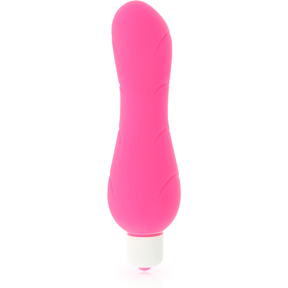 Stimolatore G-Spot in silicone rosa Dolce Vita, design ergonomico e morbido per piacere e stimolazione.
