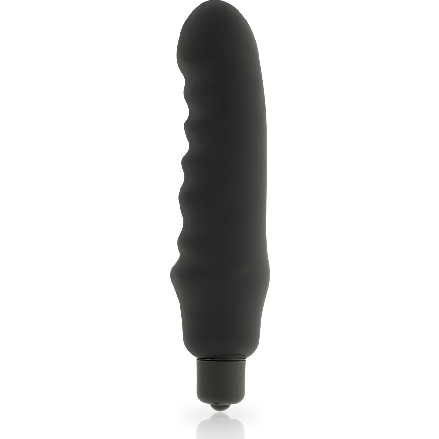 Scarpa Dolce Vita Genius Black in silicone, con design elegante e cinturino, visibile in primo piano.