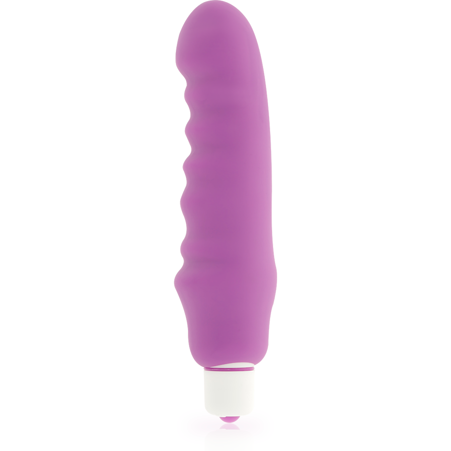 Scarpa Dolce Vita Genius Purple in silicone viola con suola bianca, dettagli eleganti e design moderno.