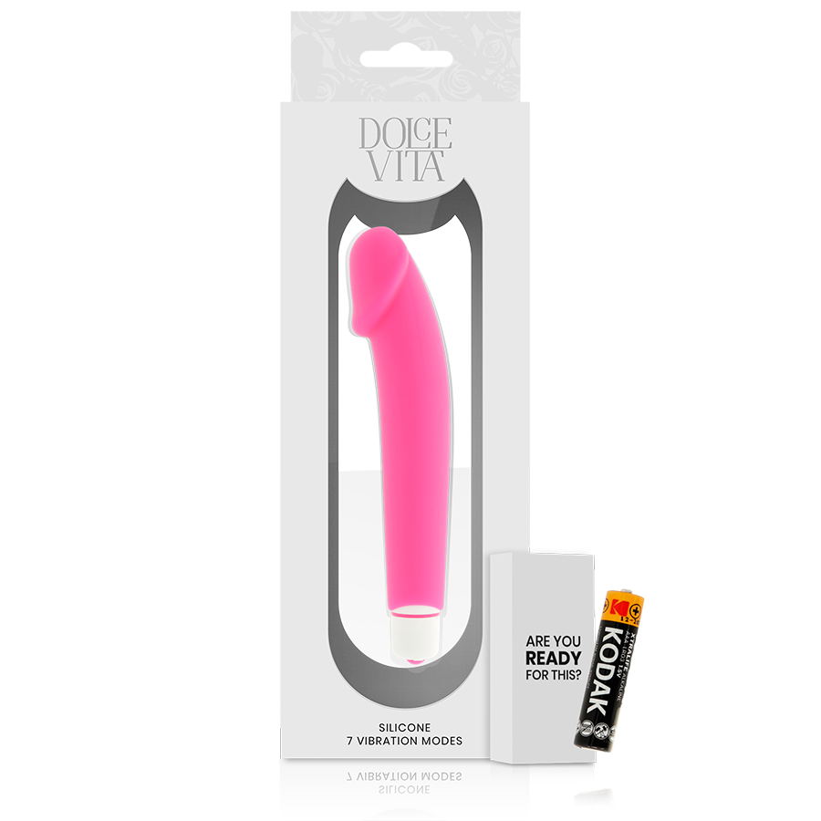 Silicone rosa realistico Dolce Vita, modello DOLCE VITA, visibile in dettaglio su immagine.
