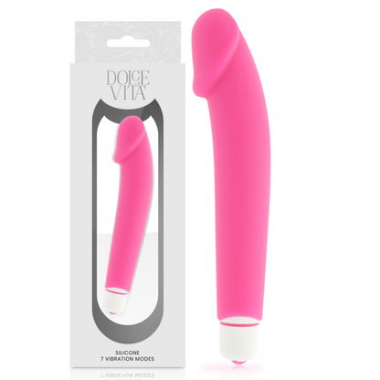 Silicone rosa realistico Dolce Vita, modello DOLCE VITA, con dettagli realistici e superficie liscia, visibile in immagine.