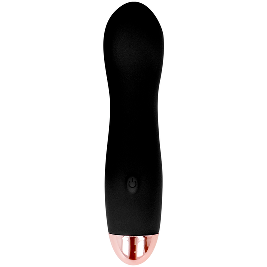 Vibratore ricaricabile Dolce Vita One Black con 10 velocità, design elegante e compatto, in colore nero, visibile in immagine