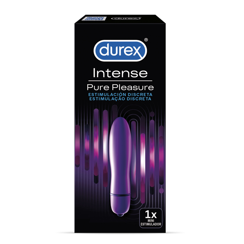 Pallotto vibrante Durex Toys per orgasmo intenso, mostra il dispositivo di piacere con design ergonomico e dettagli vibranti.
