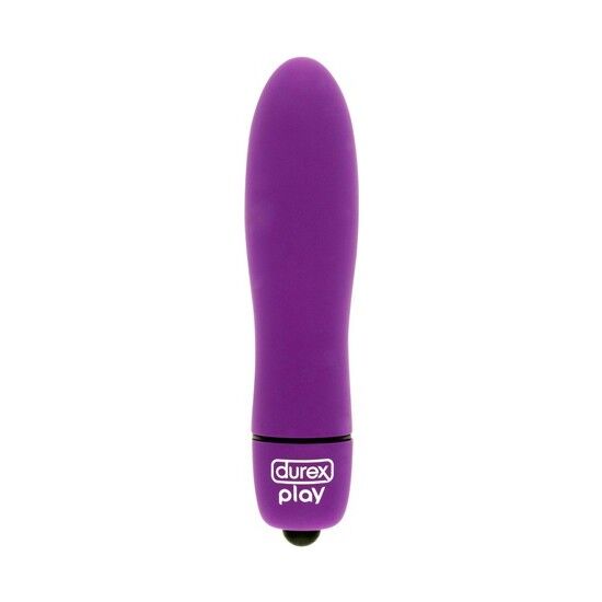 Pallotto vibrante Durex Toys, dispositivo di piacere intenso per stimolazione e orgasmo potente, in colore nero.
